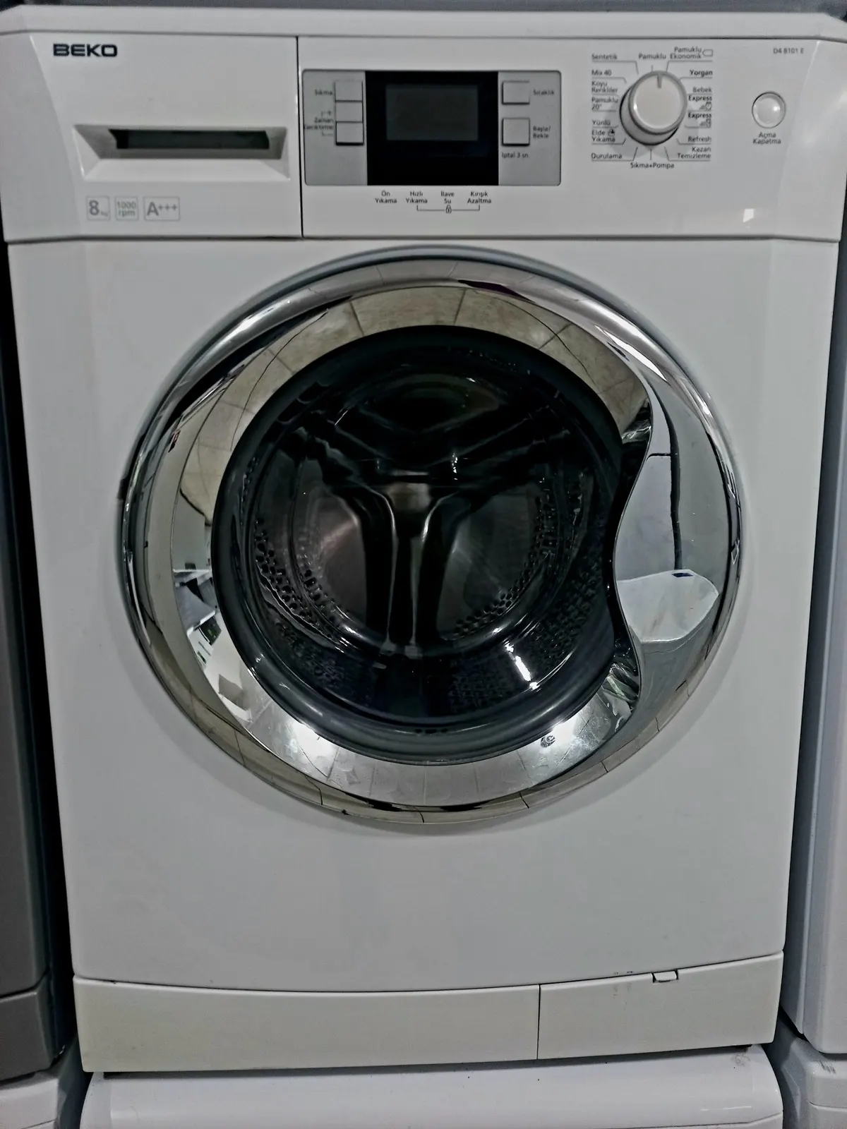 Beko A+++ 8 kg 1000 devir çamaşır makinesi